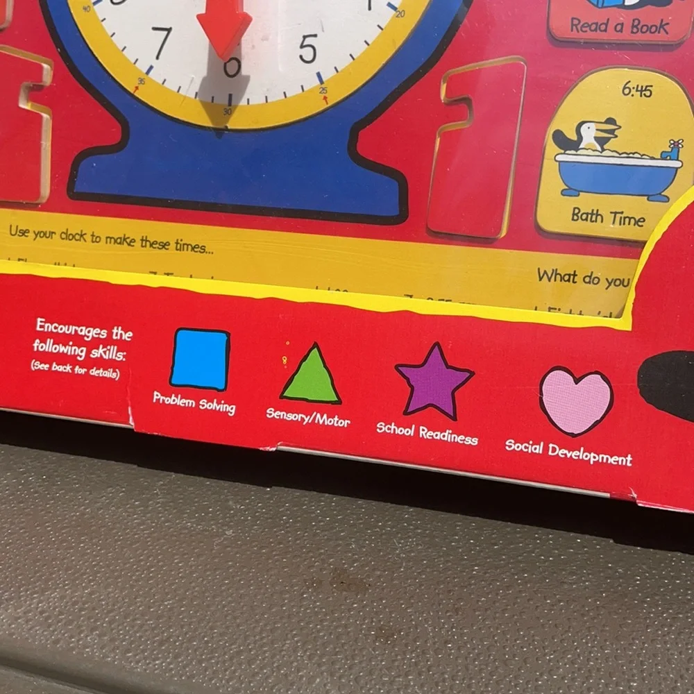 Paz’s Learning Time: What Time is it? Puzzle Ready Educational Toy - Learn - Picture 8 of 15